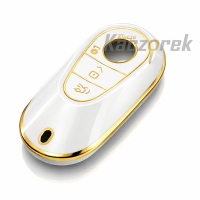 Etui TPU 033 - Mercedes - białe